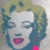 Sunday B Morning Marilyn Monroe serigrafia pop art gris plata labios rosas after andy warhol decoracion moderna