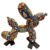 Escultura Balloon Dog perro globo intervenida arte huichol cuentas vidrio azul naranja Rick Wolfryd CHROMA